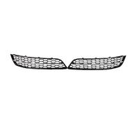 Grille calandre Sport 1 Paire Pare-chocs Nid D'abeille Maille Couverture Calandre Antibrouillard Sans Trou Antibrouillard Pour Pour A3 09-13 Noir Brillant Calandre Avant(C)