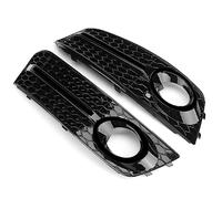 Grille calandre Sport 1 Paire Pour A4 B8 Pare-chocs Avant Antibrouillard Calandre Garniture Couverture Pour A4 B8 2009-2012 Base Berline 4 Portes Pare-chocs Standard Calandre Avant