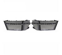 Grille calandre Sport 2 Pièces Voiture Antibrouillard Gril Lampe Couverture Garniture Nid D'abeille Hexagonale Calandre Gril Pour A3 S3 2017-2020 Voiture Calandre Avant