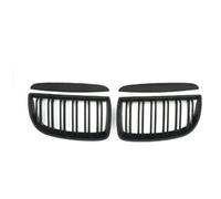 Grille capot avant Calandre de pare-chocs Av&ant voiture, calandre noire Abs pour série 3 pour E90 E91 2005 2006 2007 2008