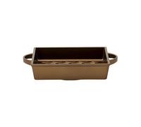 Grille Carré 25 cm Luchetti K360 aluminium Coulé K2525G3T_T Or