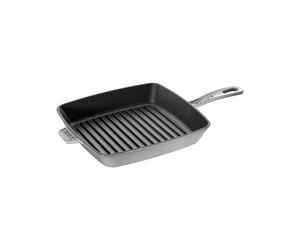 Grille Carré 26 cm Staub Fonte 40501-108-0 Gris graphite