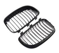 Grille centrale calandre avant Compatible Avec BMW Pour Série 1 E88 2008 2009 2010 2011 2012 2013 2014 Paire De Grilles Avant Noir Brillant À Lamelles Car Styling Sport Grills