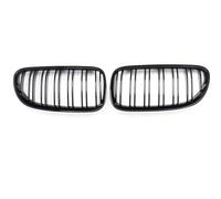 Grille centrale calandre avant Compatible Avec BMW Pour Série 3 E92 2010 2011 2012 2013 Calandre Avant Double Lattes Noir Brillant Grilles Accessoires De Radiateur