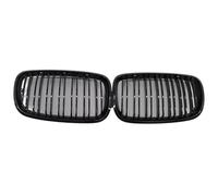 Grille centrale calandre avant Compatible Avec BMW Pour X6 E71 2007 2008 2009 2010 2011 2012 2013 2014 Course Voiture Noire Brillante Grille Sport Grilles Rein Pare Chocs Avant