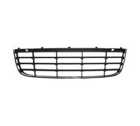 Grille centrale inférieure de pare-chocs avant avec moulure chromée pour VW Golf 5 Variant et Jetta 5 (05/2005-12/2010)