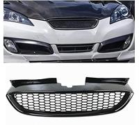 Grille Centrale pour Pare-Chocs Avant pour Hyundai Genesis Coupe 2008-2012 Couverture Maille Grille Phare Antibrouillard Décoration Grilles