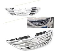 Grille Centrale pour Pare-Chocs Avant pour Hyundai Sonata 2011 2012 2013 Couverture Maille Grille Phare Antibrouillard Décoration Grilles