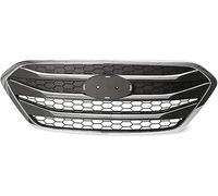 Grille Centrale pour Pare-Chocs Avant pour Hyundai Tucson Ix35 2013-2016 Couverture Maille Grille Phare Antibrouillard Décoration Grilles