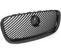 Grille Centrale pour Pare-Chocs Avant pour Jaguar XF XFR 2012-2015 Couverture Maille Grille Phare Antibrouillard Décoration Grilles
