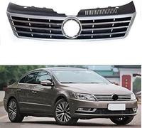 Grille Centrale pour Pare-Chocs Avant pour VW Passat CC 2013-2017 Couverture Maille Grille Phare Antibrouillard Décoration Grilles