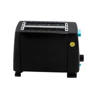 Grille- chauffant rapide 650 W Ustensiles de cuisine multifonction Petit grille- avec style rétro Pour bagels, muffins, gaufres et collations