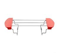 Grille chauffante multifonction pour grille-pain, pain et sandwichs dans votre cuisine (rouge)