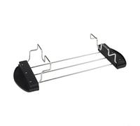 Grille Chauffe-Pain Toaster 26cm Poignées Anti-Brûlure Grille(Black) | Dimensions 26x9.2x5cm, ajustement parfait, compatible pour toasters, gain de place, design compact