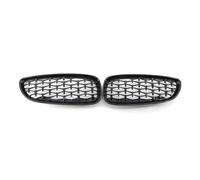 Grille Chocs Avant 51137181547 51137181548 pour Z4 E89 2009-2016 1 Paire Calandres Capot Avant À Ligne Unique Calandre Course Forme Rein Noir Brillant
