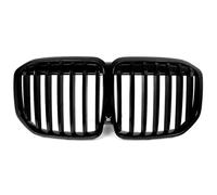 Grille Chocs Centrale Avant Grille Calandre Simple Noire Pare-chocs Avant Voiture Pour X7 Pour G07 2023-2024