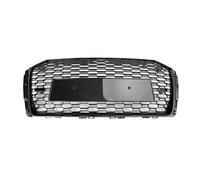 Grille Chocs Centrale Avant Pour A4/pour S4 Pour B9 2017 2018 2019 Pour RS4 Style Grille Calandre Hexagonale En Maille Noire