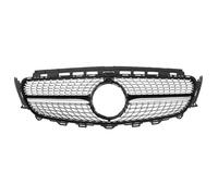 Grille Chocs Centrale Avant Pour Benz Pour W213 Pour E200 Pour E300 Pour E400 2016-2020 Garniture Noire Brillante Accessoires Calandre Avant Calandre Avant