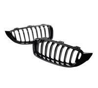 Grille Chocs Centrale Avant Pour F32 Pour F33 Pour F36 Pour F80 Pour F82 2013-2018 Cabriolet Coupé 425i 430i 440i 435i Calandre Avant Noire À Lamelles(I type)