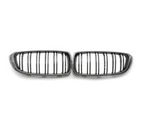 Grille Chocs Centrale Avant Pour F32 Pour F33 Pour F36 Pour F80 Pour F82 2013-2020 Cabriolet Coupé 425i 430i 440i 435i Calandre Avant Noire Brillante(Carbon Look)