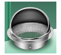 Grille Circulaire De Ventilation Grille en Acier Inoxydable Grille Murale De 2 à 12 Pouces Grille Interne De Ventilation pour Les Tuyaux Bureau Salle Bain La Chambre Cuisine, Etc,4.9Inch/125mm