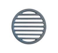 Grille Circulaire En Fonte, Épaisse Et Résistante Hautes Températures | Grille De Cuisson, Grille De Gril De Cheminée De De Camp De Barbecue Extérieur, Pour L'arrière-cour, Le Patio, Le Jardin