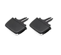 Grille Console Avant Panneaul Kit Réparation Clip Languette Bouton Coulissant Sortie Grille D'aération Climatisation Arrière Voiture Intérieure Compatible Avec Volvo Pour XC90 2015-2024(2PCS)