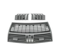 Grille consoleavant Couvercle panneau sortie Grille ventilation avant gauche droite pour BENZ classe S W220 S300 S350 1998 - 2005(Middle 1PC-Gray)