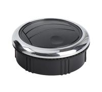 Grille consoleavant Grille D'aération Universelle pour Tableau Bord Camping-Car, 80 Mm, Type Rotatif Grille d'aération Avant AC(80MM)