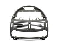Grille consoleavant pour Benz Classe E W211 2003-2008 Grille Ventilation Tableau Bord Avant Panneau Protection Haut-Parleur 2118300054 Grille d'aération Avant AC(AC Vent-Gray)
