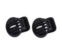 Grille consoleavant pour Vauxhall Adam pour Corsa D Tous Modèles 2007-2015 Grille Ventilation Climatisation 13417363 Grille d'aération Avant AC(2 pcs Black 2)
