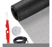Grille coulissante de Rechange - Kit de barrière de Porte de 157 x 47 Pouces - Filet renforcé résistant aux Animaux de Compagnie - Système de réparation d'écran et Robuste de Creatives pour