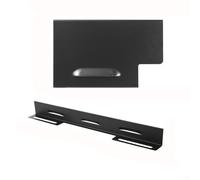 Grille coupe-vent en acier inoxydable pour une meilleure efficacité thermique et une installation magnétique rapide (43,2 cm)