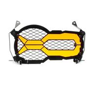 Grille Cover Couverture Phare pour R1200GS pour R1250GS pour ADV pour Adventure pour LC 2013-2023 Protection Phare Rabattable Moto(Orange)