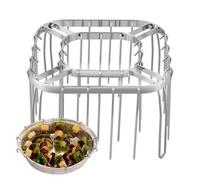 Grille Cuisson Air Fryer,Anti-adhésif Réutilisable Cuisson Uniforme - Support À Brochettes En Acier Inoxydable,Pour Four Rôtissage Grillade Viande Saucisse Poisson Cuisine Maison