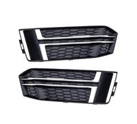 Grille D Aération Pare Chocs Pour A4 B9 Pour S-LINE 2016 2017 2018 8W0807681F 8W0807682F Pare-chocs Avant Antibrouillard Lumière Calandre Couverture Grilles Garniture Calandre Radiateur(Only Left)
