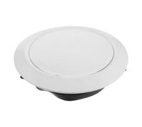 Grille D’aération Ronde Réglable 183mm, Couvercle ABS Blanc | Filtration Avancée, Ventilation Intérieure pour Maison et Bureau, Installation Facile, Fonctionnement Ultra Silencieux