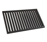 Grille d’angle pour cheminée 16x28 cm | 28x16 cm – grille robuste en acier, épaisseur 12 mm