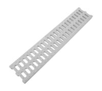 Grille D’égout en Plastique Polymère 19,7x3,9 Pouces pour Extérieur