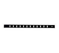 Grille d’entrée d’air intérieure autoréglable - type 485 -275X22 noir 485mm REN