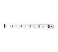 Renson Grille d'entrée d'air intérieure autoréglable Type 485/2 375 mm Blanc 9010