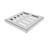 Grille D’Évacuation 30,2x30,2x3cm Acier Inoxydable renforcée | Supporte le Passage Automobile, Débit Intense, Remplacement Rapide, Adaptée aux Caniveaux Extérieurs, Trottoirs et Garages