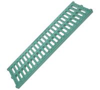 Grille D’évacuation des Eaux Pluviales pour Caniveau Extérieur Vert | Plastique Composite Haute Résistance, Entretien Facile, Supporte Piétons et Véhicules, pour Patios et Espaces Publics