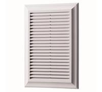 Grille d'aération 180x250mm avec filet et bride EL250A