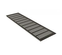 Grille d'aération à encastrer en aluminium anodisé Brun 150 x 600 mm