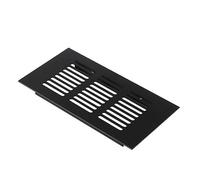 Grille d'aération à gaz en aluminium, 1 pièce, ronde et réglable, for la maison, le bureau, la salle de bain et la cuisine, hauteur 100 mm(250mm)