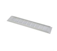 Grille d'aération à persiennes en aluminium 80 x 150 mm 400 mm pour une meilleure circulation de l'air dans les espaces clos (80 x 400 mm)