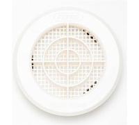 Grille d'aération abs naturel Diam.10 cm G
