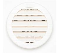 Grille d'aération abs naturel Diam.12 cm