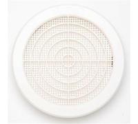 Grille d'aération abs naturel Diam.18.2 cm G